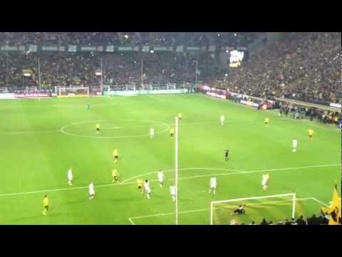 Letze Minute Abpfiff Deutscher Meister 2012 Borussia Dortmund 2-0 Gladbach Süd