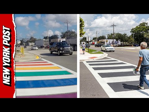 Senator Upset After Florida Paints Over LGBTQ Pride Crosswalk