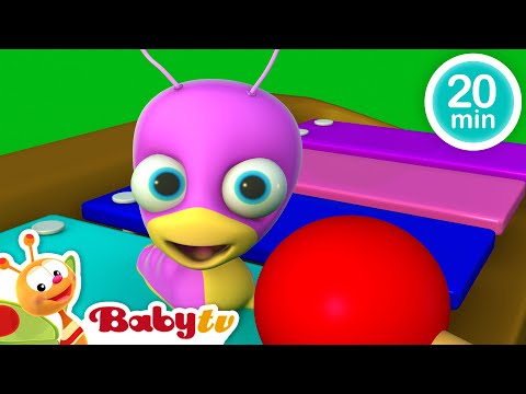 Erkundungen mit Tulli der Raupe 🐛🌟🌈 | Ratespiele für Kinder @BabyTVDE
