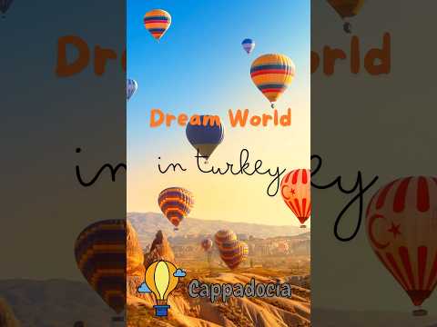 Flying Over Cappadocia – A Real Life Fairy Tale 🎈. #shorts #awesome #cappadocia