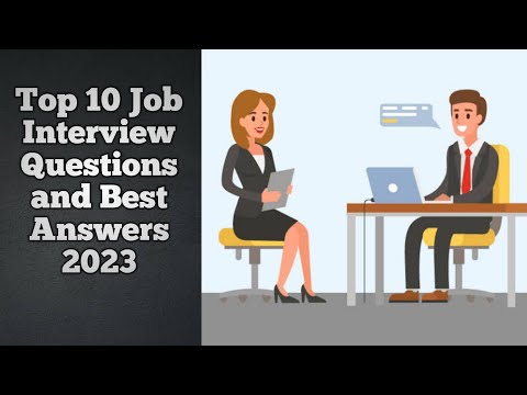 Top 10 Job Interview Questions and Best Answers 2023 - English Speaking Conversation#english#job