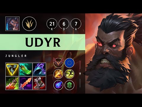 Udyr Jungle vs Viego - EUW Grandmaster Patch 25.11