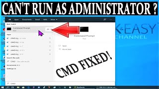HOW TO FIX COMMAND PROMPT (CMD) CAN