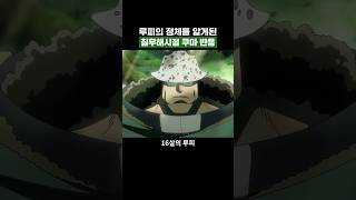 원피스) 루피의 정체를 알게된 칠무해시절 쿠마 반응