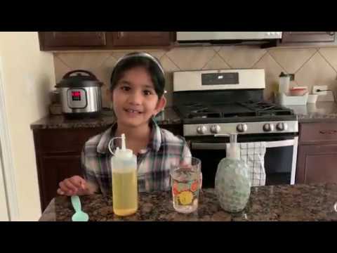 Cleaning hands with Soap to kill Carona, little experiment by Mayukha