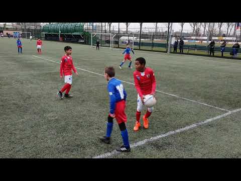 Zwervers, IJVV JO11-1 - LMO JO11-1 op 24-03-2018 | 1e helft in 4K