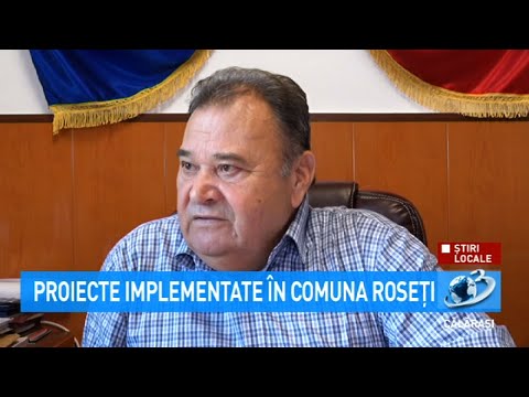 Proiecte implementate în comuna Roseți