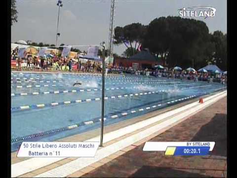 Serie 11 dei 50 Stile Libero  Assoluti Maschi Master - 11 Memorial Andrea Bettiol