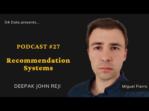 Podcast #27 - Recommendation Systems