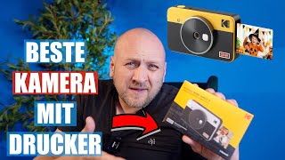 Kodak #Sofortbildkamera mit Drucker Mini Shot 2 Retro TEST Erfahrung