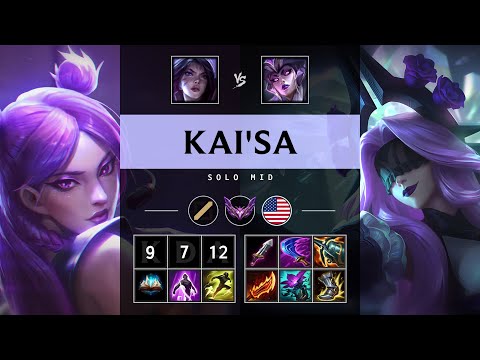 Kai'Sa Mid vs Syndra - NA Master Patch 25.17
