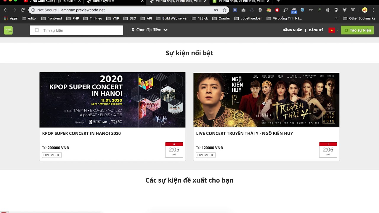 [ Đồ án tốt nghiệp ] - Website âm nhạc