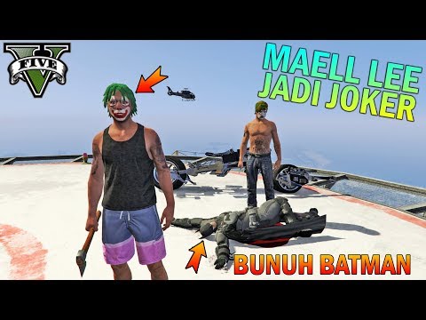 PREMAN TERKUAT JADI JOKER!! BUNUH BATMAN - GTA 5 YOUTUBER KOCAK PARODY