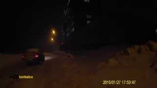 preview picture of video 'Архангельск снегопад и метель 27 января 2015'