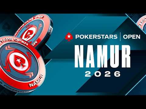 &euro;1.100 Main Event Tag 2 | PokerStars Open Namur 🇧🇪 | Tag 7 | !info 🔞