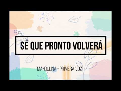 SÉ QUE PRONTO VOLVERÁ 1RA