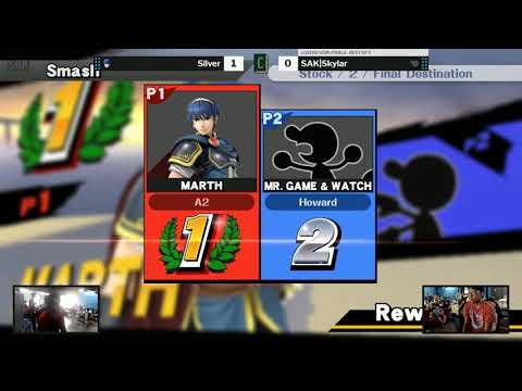 Chronicles: Aces Losers Semis - Silver (Marth) vs SAK|Skylar (Game & Watch)