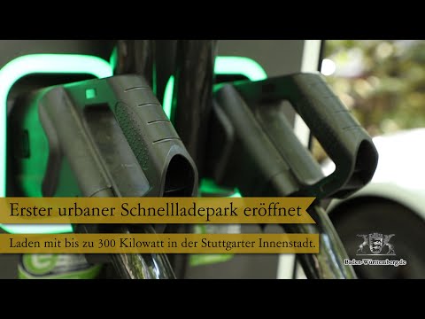Erster urbaner Schnellladepark eröffnet