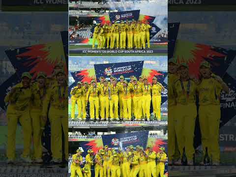 Australia Women Win ICC Women's T20 World Cup 2023|  #iccwomenst20worldcup #final #australia #shorts