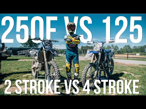 2021 Yamaha YZ125 vs 2021 Yamaha YZ250F || Moto Academy Bike Reviews
