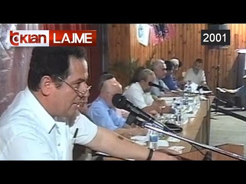 Konferenca e PS Vlore, zgjidhet kryetar Theodhori Shia - (11 Mars 2001)