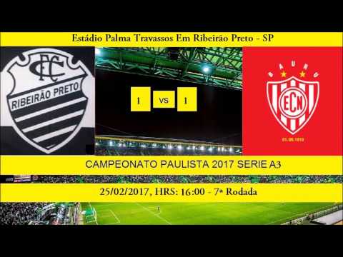 CAMPEONATO PAULISTA 2017 SERIE A3 COMERCIAL 1 X 1 NOROESTE
