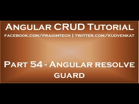 Angular project setup