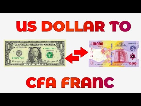 US Dollar To CFA Franc Exchange Rate Today | USD To XOF | Taux De Change Dollar En Franc CFA