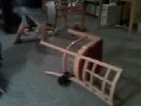 Spiderman in training on steroids