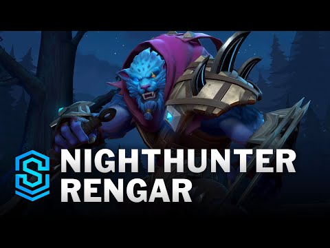 Night Hunter Rengar Wild Rift Skin Spotlight