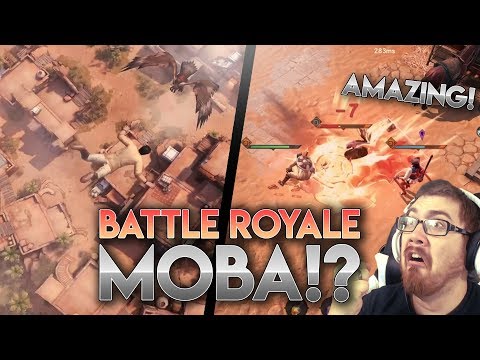 NEW BATTLE ROYALE MOBA!? [ft. XenoTek] King of Hunters