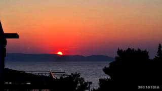 preview picture of video 'Hrvatska Tučepi - zalazak sunca / Chorwacja Tucepi - zachód słońca / Croatia Tucepi - sunset'