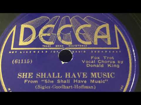 She Shall Have Music - Victor Young and his Orchestra 1936