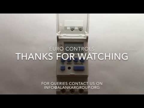 Euro timer EDT181 - video manual