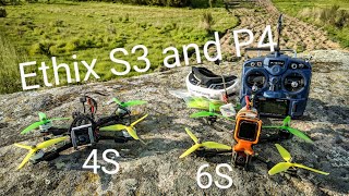 4S vs 6S with Ethix P3 and S4 - pure RAW FPV freestyle