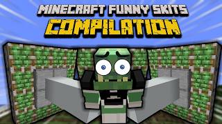 Minecraft Funny Skits Compilation - Mobs Edition (Part 15)