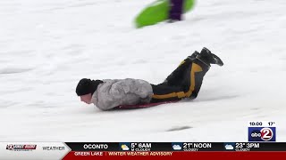 Manitowoc embraces first snowstorm of the season