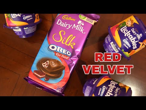 New Cadbury Dairy Milk OREO RED VELVET unboxing videos