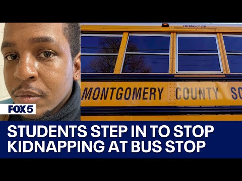 Kids Thwart A Kidnapping Attempt At A School Bus Stop
