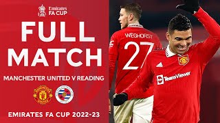 Download lagu FULL MATCH | Manchester United 3-1 Reading | Fourth Round | Emirates FA Cup 2022-23 mp3