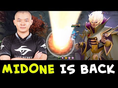 MidOne Invoker Sunstrike master — BACK to Dota after 2 weeks break