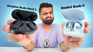 Redmi Buds 5 VS OnePlus Nord Buds 2: Comparison Under ₹3000 🔥