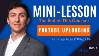 How to Upload a Research Presentation to YouTube