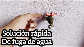 Como reparar una fisura en la tubería de agua