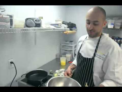 Chef Patrick Soucy at Ceia Restaurant + Bar | Sweetbreads Poached in Milk