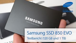 Samsung SSD 850 EVO Test Testbericht deutsch HD