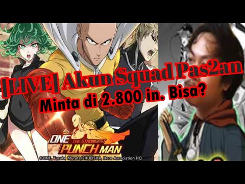 [LIVE] RT PVP Akun Squad Pas2an Ini Minta di 2.800in. Bisa?