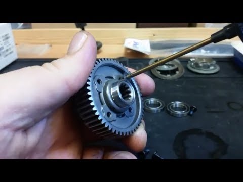 How to do a Traxxas X maxx 6s to 8s center differential conversion