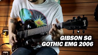 Video thumbnail for Gibson SG Gothic EMG 2006 l Demo by Fusionmusic Studio