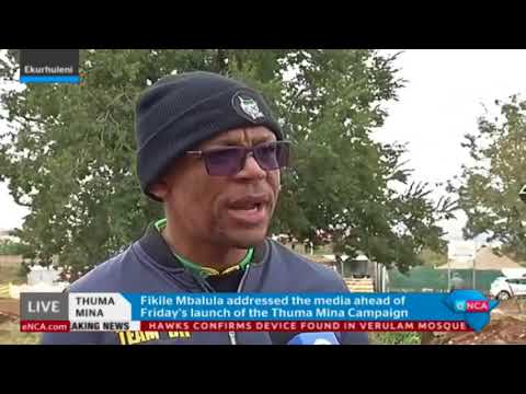 ANC prepares for Thuma Mina launch